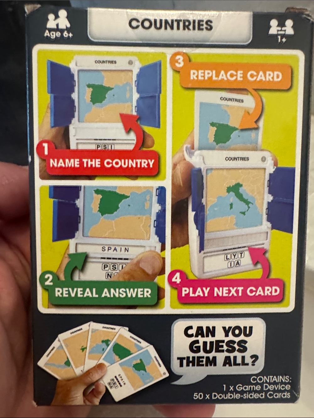 100 PICS Countries Flash Card Game - Picture 2 of 2